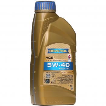 Olio Motore Ravenol HCS SAE 5W-40 per VW, AUDI e MERCEDES-BENZ - 1L