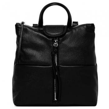 Gianni Chiarini Black Zip Closure Backpack
