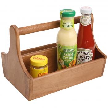 Acacia Panier de Condiments – T&G Woodware