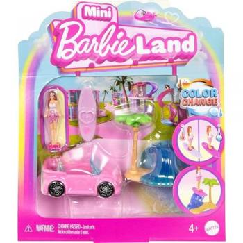 Barbie Mini Land JCR35: Conjunto Rosa Conversible