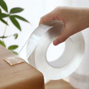 Adhesivo Transparente GekkoTape 1M