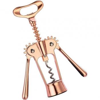 Rose Gold Winged Corkscrew Opener