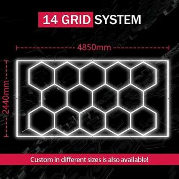 Plafonnier Atelier Hexagonal 430W