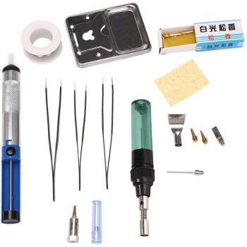 Soldering Iron Kit Wireless Mini Welding Tool Adjustable Temperature Multifunctional Portable Kit Bag Storage