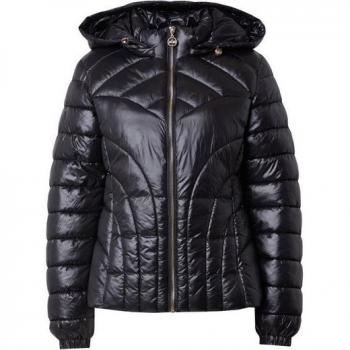 Liu Jo Women's Black Padded Hooded Jacket XS