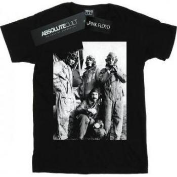 Maglietta Boyfriend Pink Floyd Donna Aeroplano in Cotone