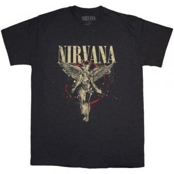 Nirvana Unisex In Utero T-Shirt S Grijs