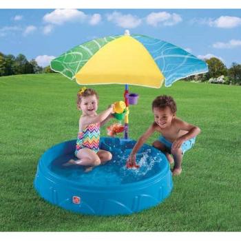 Step2 Kinderspeelbad met Zonnescherm