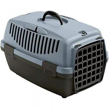 Caja de Transporte Zolux Gulliver NR 3 Azul/Marrón para Perros hasta 12 kg