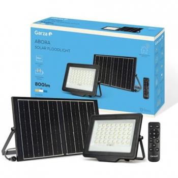 Luz LED Garza Exterior Solar con Control y Regulable