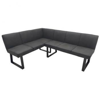 HTI‑Living Sitz- und Polsterbank Vemal (152 × 192 cm) mit Metallgestell