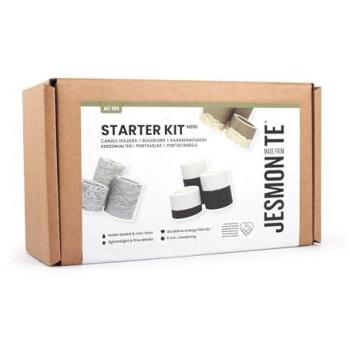Ensemble Jesmonite - Kit de Bougeoirs