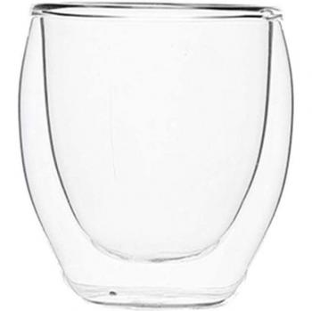 Double Wall Heat-Resistant Glass Mug