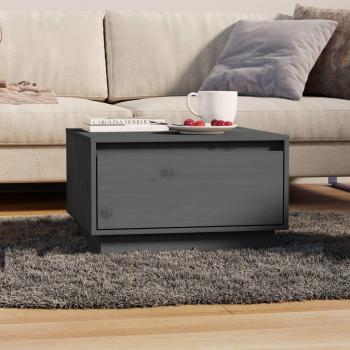 VidaXL Couchtisch Grau 55x56x32 cm Massivholz Kiefer