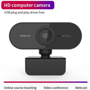 Rotatable 1080p HD Webcam with Mic