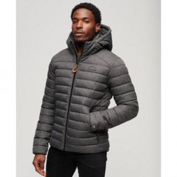 Cazadora Espiga Gris Superdry para Hombre
