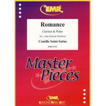 SAINT SAENS-Romance para Clarinete y Piano (Mortimer)