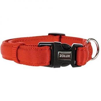 Collier - Cushion - 25mm - Rouge - S'adapte Aux Tours De Cou 43-64 Cm - Pour Chien Moyen