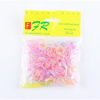 1000PCS TPU Ponytail Holders for Kids