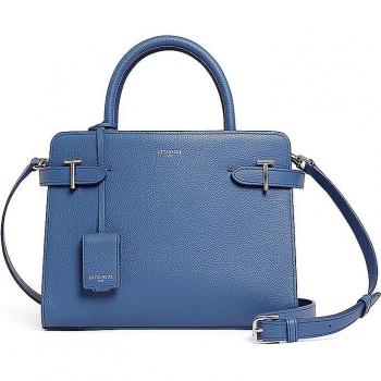 Le Tanneur Emilie Medium Ledertasche hellblau