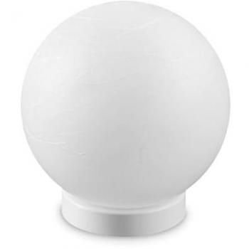 Carta Globe Table Lamp White 20cm - Ideal Lux