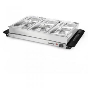 3‑Unit 2.4 L Electric Hotplate Server – Food Warmers & Buffet Tray