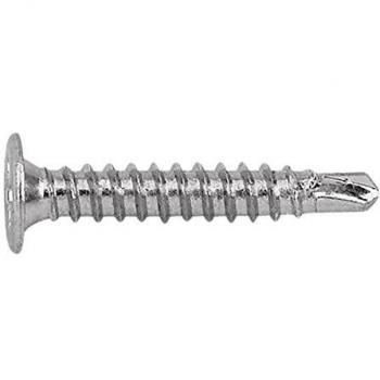 Tornillos autotaladrantes BCP A2 - Pack de 500 unidades, cabeza extraplana, huella Phillips
