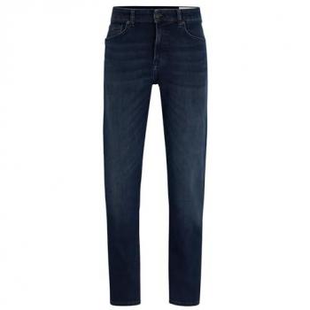 Boss Orange Re.Maine BC Men's Regular Fit Jeans - Navy Super-Stretch Denim W30 L32