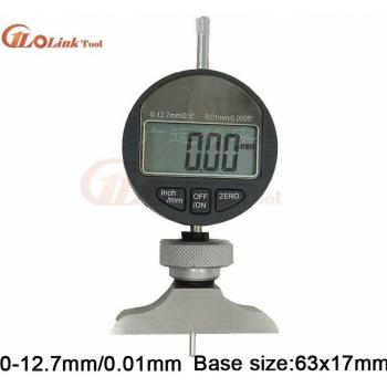 Digital Depth Gage 0-12.7mm with Alloy Head