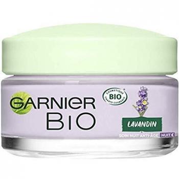 Crème de Nuit Soin Anti-âge Huile Essentielle de Lavandin Bio Garnier Bio