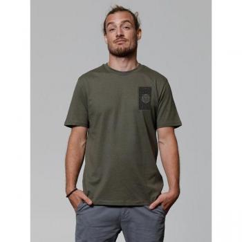 T-shirt Watapparel Tarot Death Verde scuro/Nero