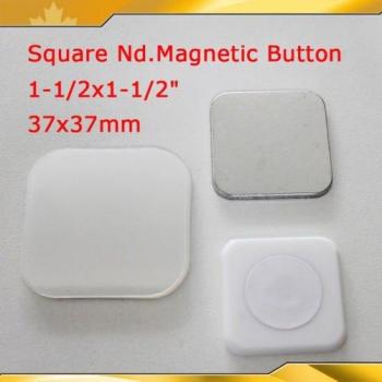 Juego de 100 Botones Magnéticos Cuadrados 37x37mm