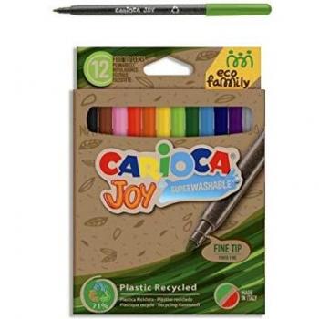 Astuccio pennarelli joy ecofamily colore assortiti