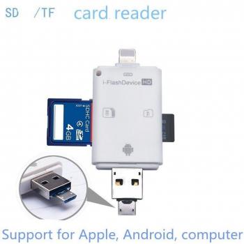 IPhone/iPad USB Card Reader with Flash Drive for iOS 12