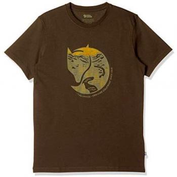 Fjällräven Arctic Fox T‑Shirt – Dark Olive, Size S