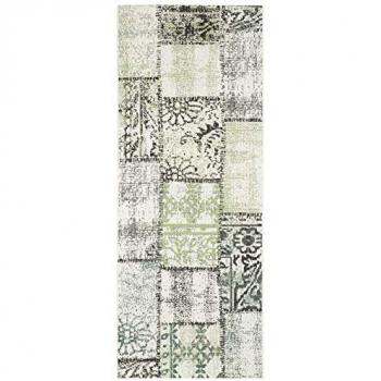 Durable Outdoor Symi Green Flatweave Rug – 80×200 cm