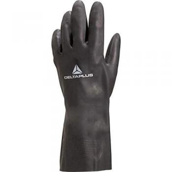 Guanto 30 cm in Neoprene Nero, Taglia 6/7