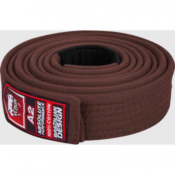 Cinturón Venum Jiu‑Jitsu Marcas Brasileñas Marrón