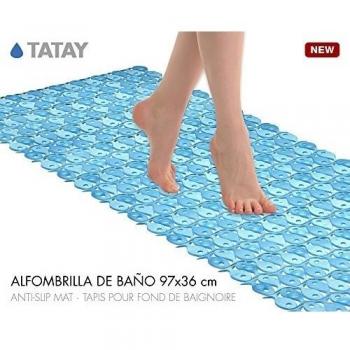 TatY Tappeto Antiscivolo Azzurro 97x36 – Tatay 5510000