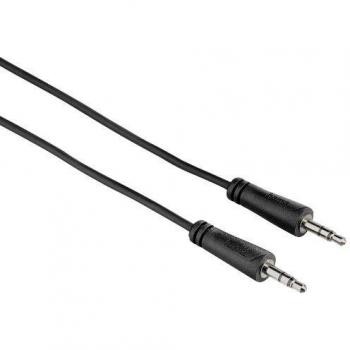 Hama Câble audio 1,5 m 3,5 mm – Noir Neuf