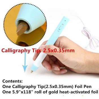 Heated Gold Foil Craft Pen