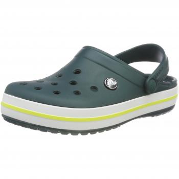 Sabots Crocs Croc Band pour adultes, couleur vert (Evergreen/tennis Ball Green), taille 37/38 EU