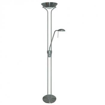 Stehlampe Mother & Child in nickel‑satiniertem Finish (EU4329SS)