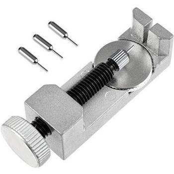 Uhren-Armband-Pin-Toolset – Metall, verstellbar, 3 Ersatzstifte