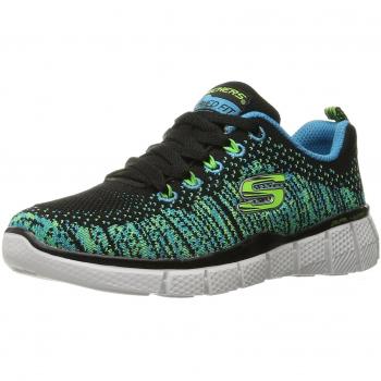 Skechers Equalizer 2.0-Perfect Game, Scarpe da Ginnastica Basse Bambino, Blu