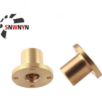 T8 Brass Flange Nut for Stepper Motors