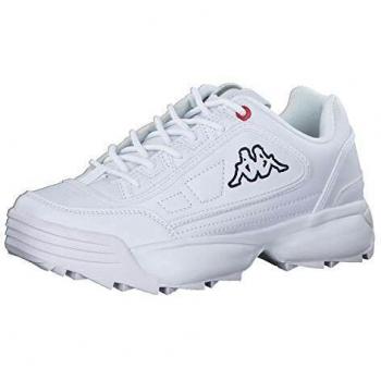 Kappa Rave NC 242782-1010 Uomo Bianco Sneaker 41 EU