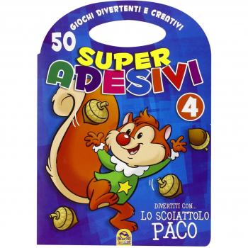 Divertiti con lo scoiattolo Paco. Super adesivi. Vol. 4