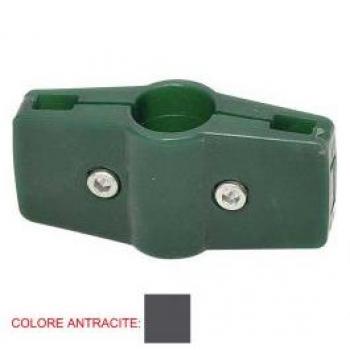Vis de fixation double antracite 25 mm – Verdemax 8557