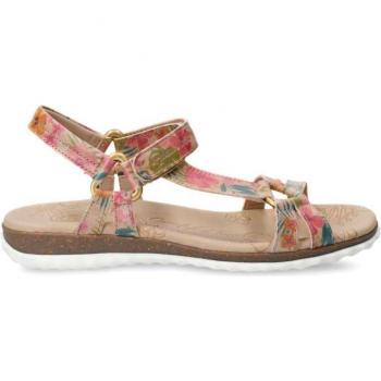 Panama Jack - Sandalias planas de mujer en piel en color cuerda